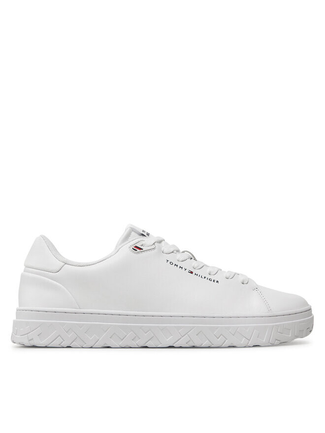 

Кроссовки Tommy Hilfiger Court Thick Cupsole Leather FM0FM05208 Blanco, белый