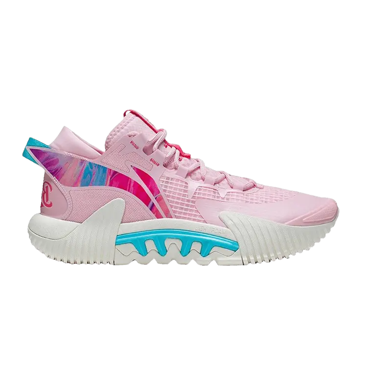 

Кроссовки Li-Ning Bad Five 2 Low Pink Iridescent, розовый