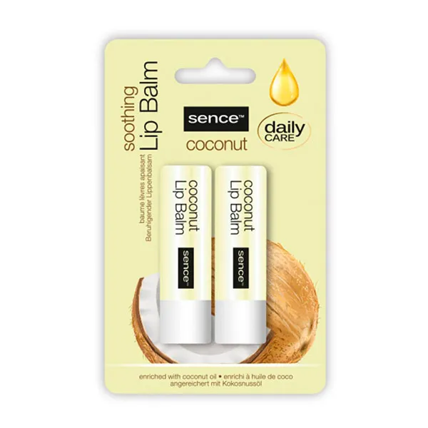 

Упаковка 2 питательных бальзамов для губ Bálsamo Labial Coco Sence Beauty, 1 UD