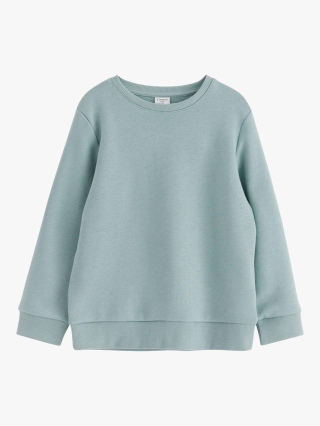

Детская толстовка с круглым вырезом Lindex, цвет Dusty Green