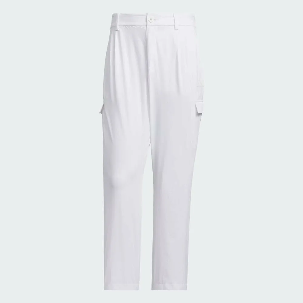Beyond the Course EX-Stretch Active Водоотталкивающие брюки свободного кроя до щиколотки Adidas, white — фото 4