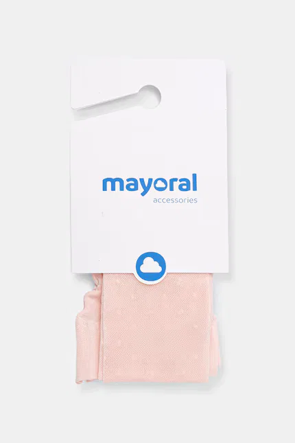Колготки детские ажурные Mayoral, розовый