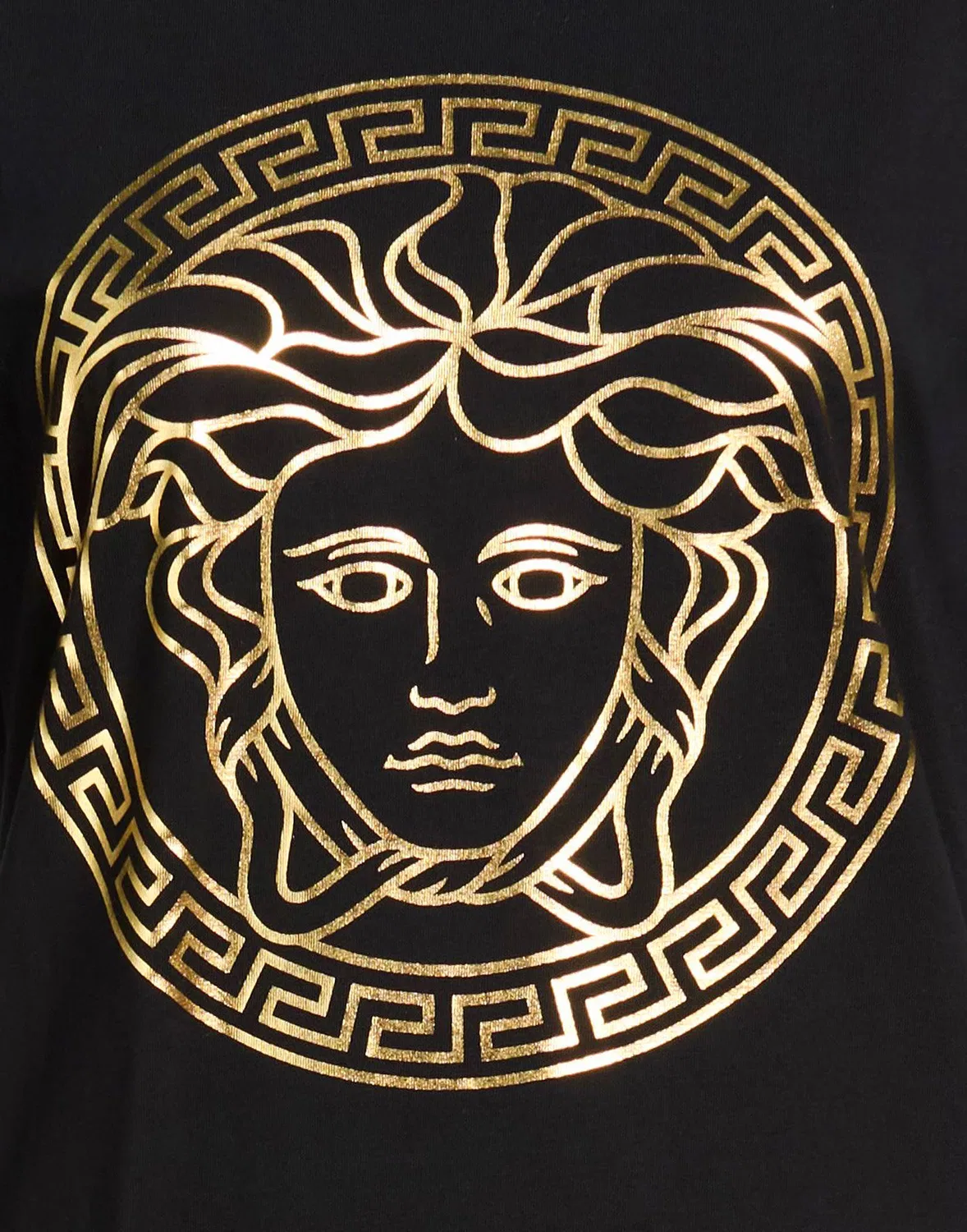 Футболка черная VERSACE — фото 4