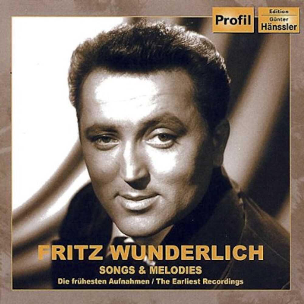 

Диск CD Fritz Wunderlich: Songs & Me - Fritz Wunderlich