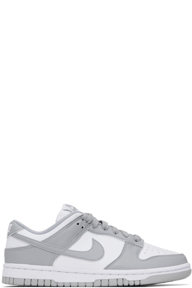Бело-серые кроссовки Dunk Low Next Nature Nike