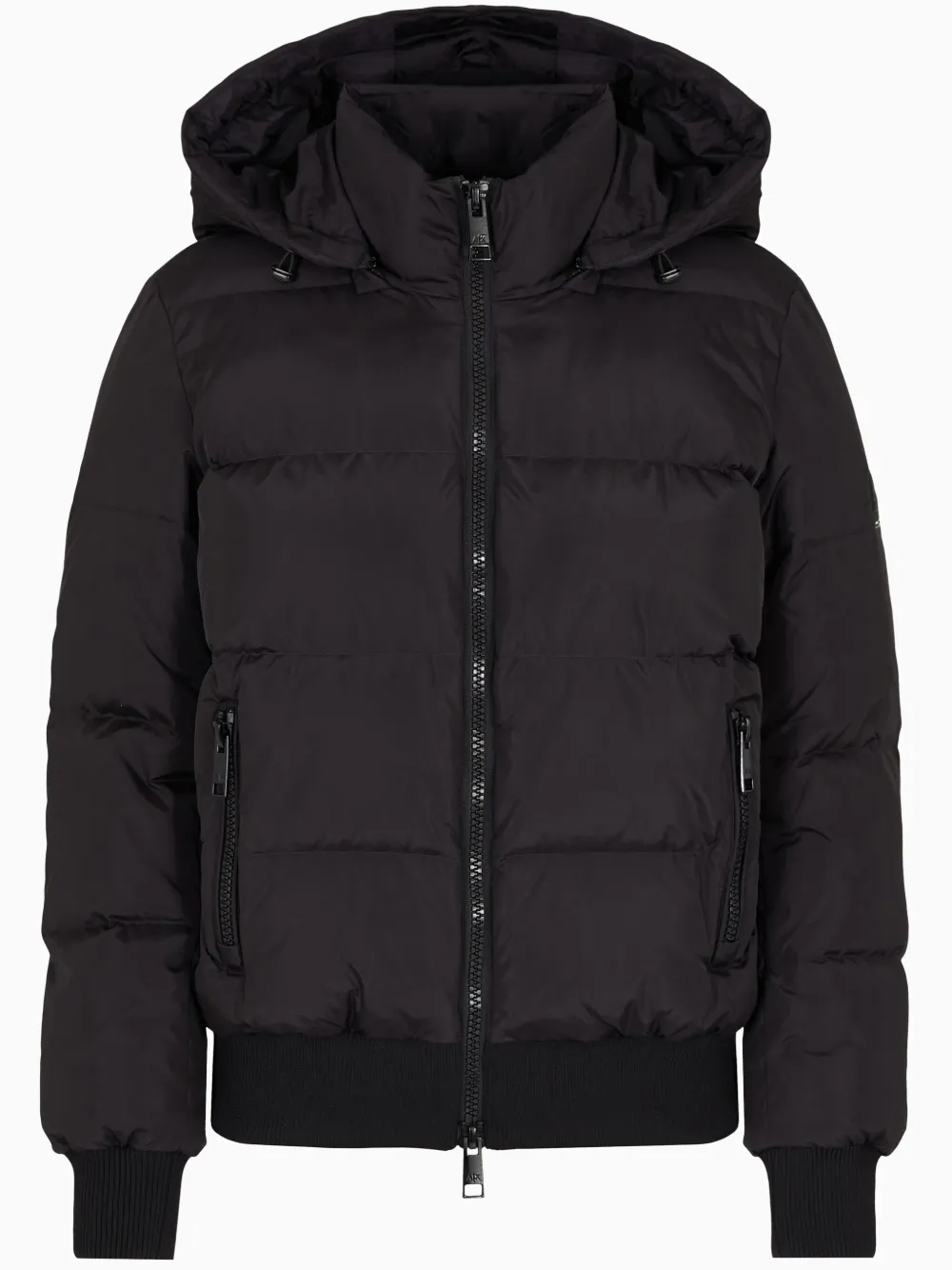 

Бомбер на молнии Armani Exchange, черный