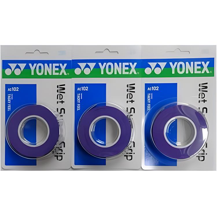 

Лента для рукоятки бадминтонной ракетки полиуретан unisex YONEX, фиолетовый