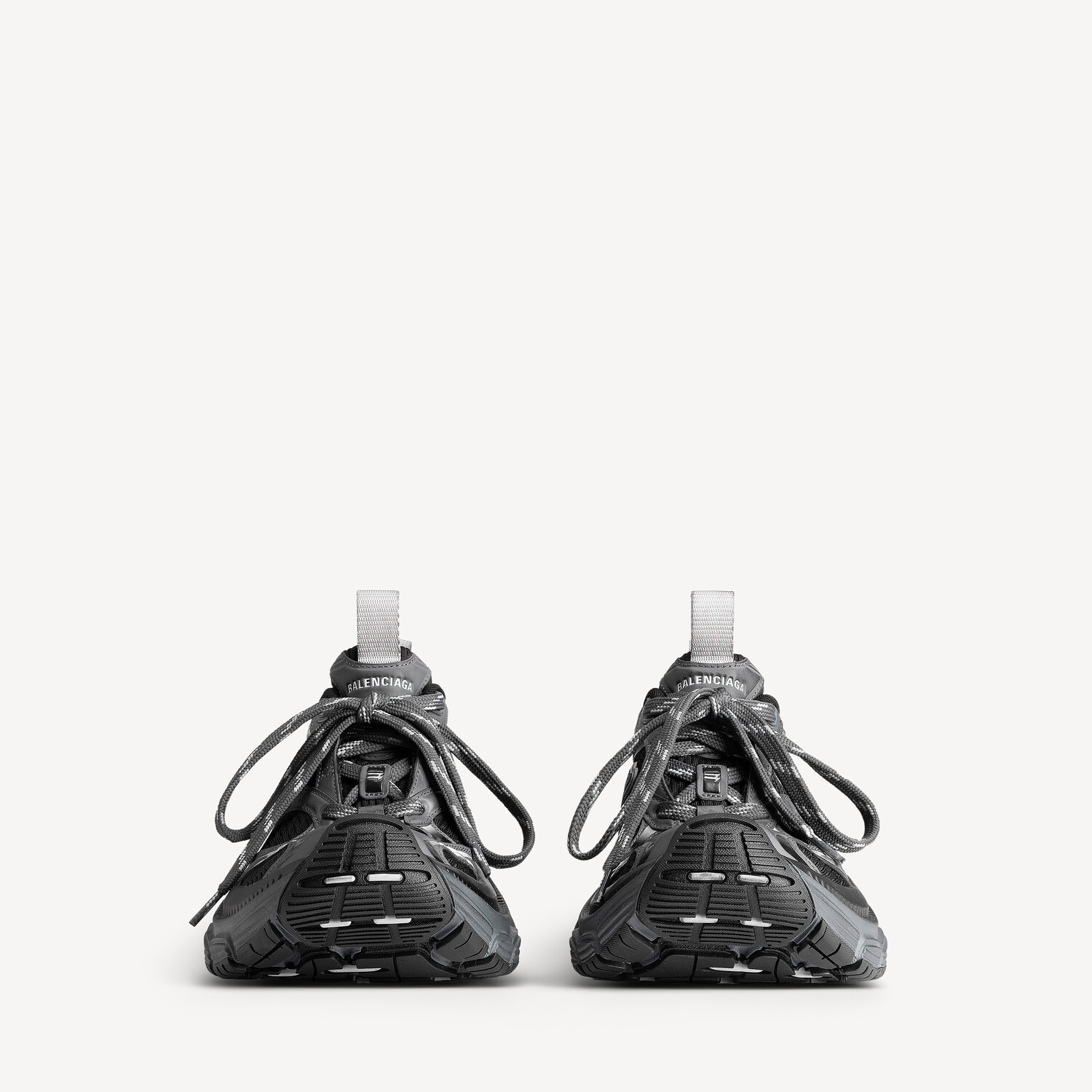 Мужские кроссовки 6XL в черно-сером цвете BALENCIAGA, желтый — фото 3