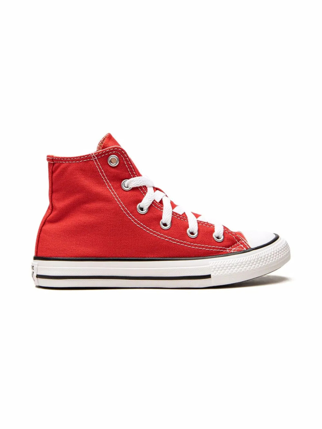 Converse Kids высокие кеды All Star, красный — фото 2