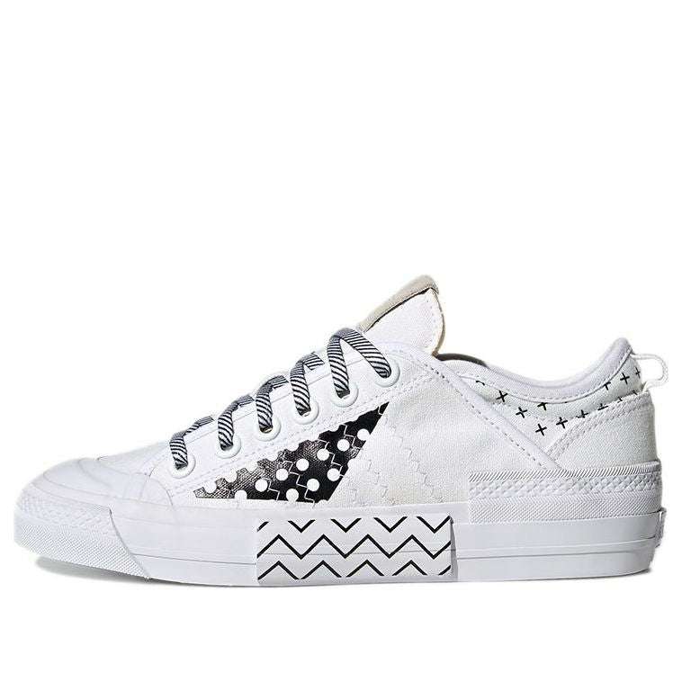 Кроссовки (WMNS) adidas Nizza 'White Black'