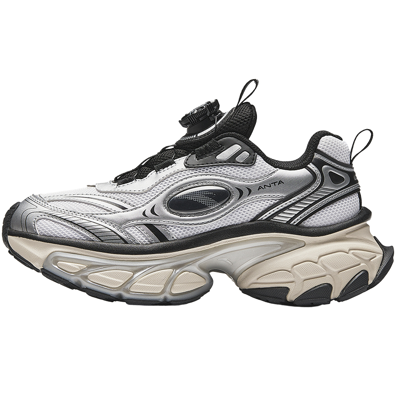 

Antakids Детские кроссовки Feather Of The Sparrow Lightweight Shock Absorbers Low top белого, серебристого и черного цвета