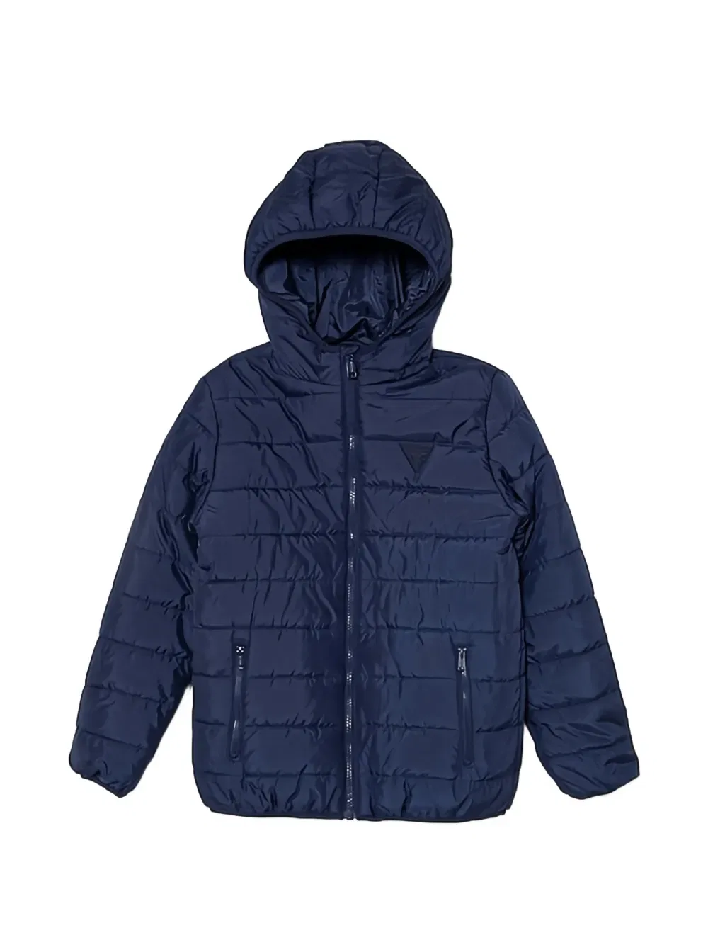 Стеганая куртка с капюшоном Guess Kids, синий