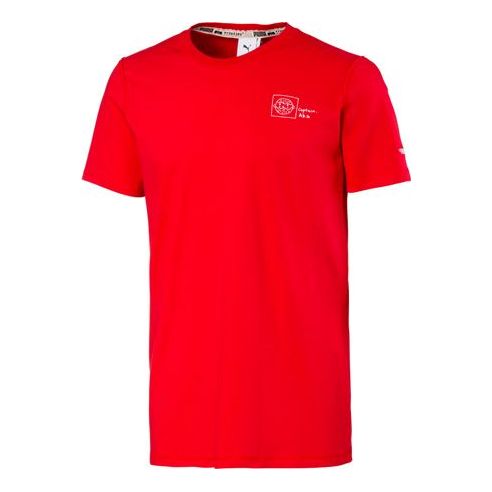 

Футболка x tyakasha crossover series short sleeve couple style red Puma, красный