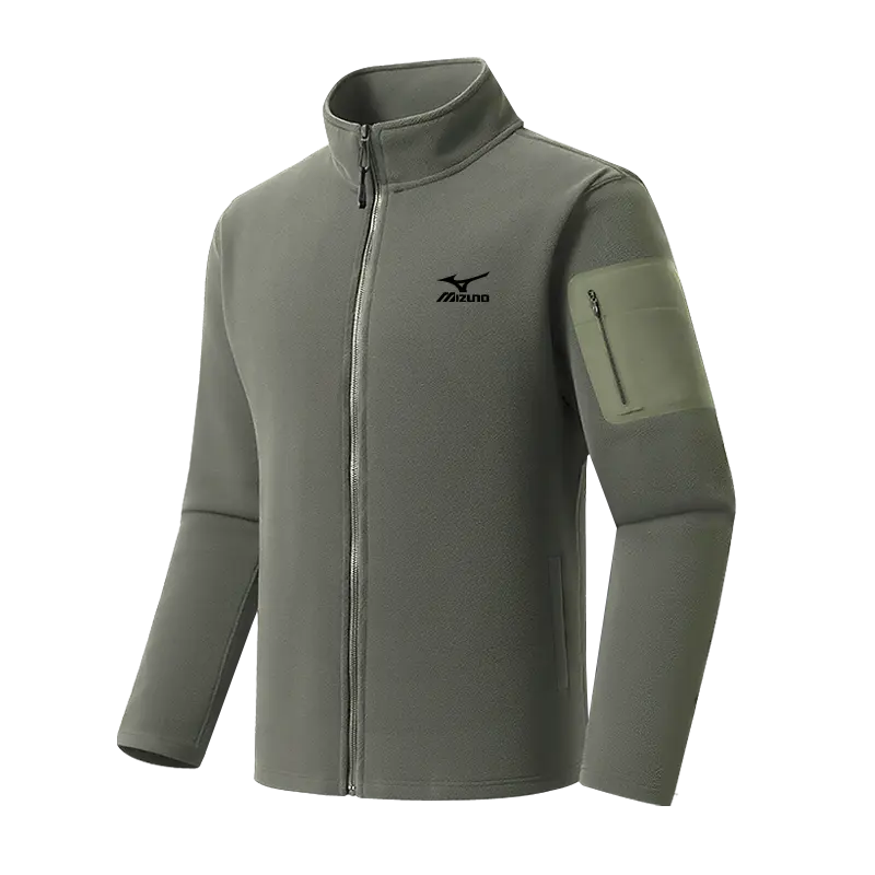 

Бархатные жакеты унисекс, воротник-стойка, умеренный Mizuno, серый lake зеленый