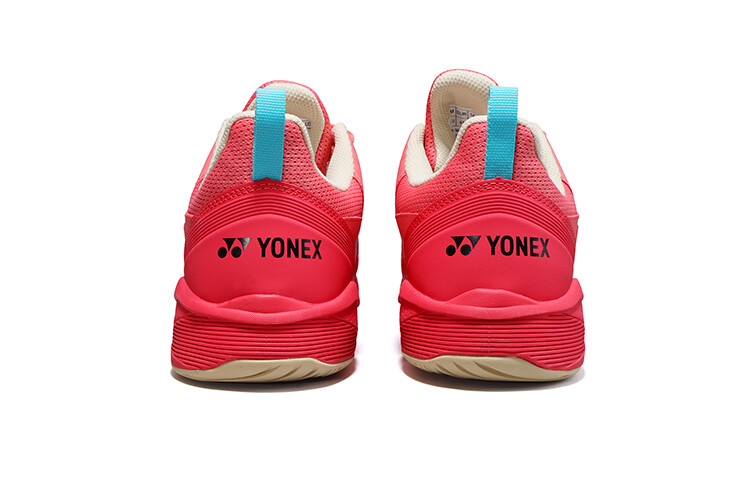 Кроссовки YONEX Ower Cushion Tennis Shoes Unisex Low-top Coral Red, красный — фото 4