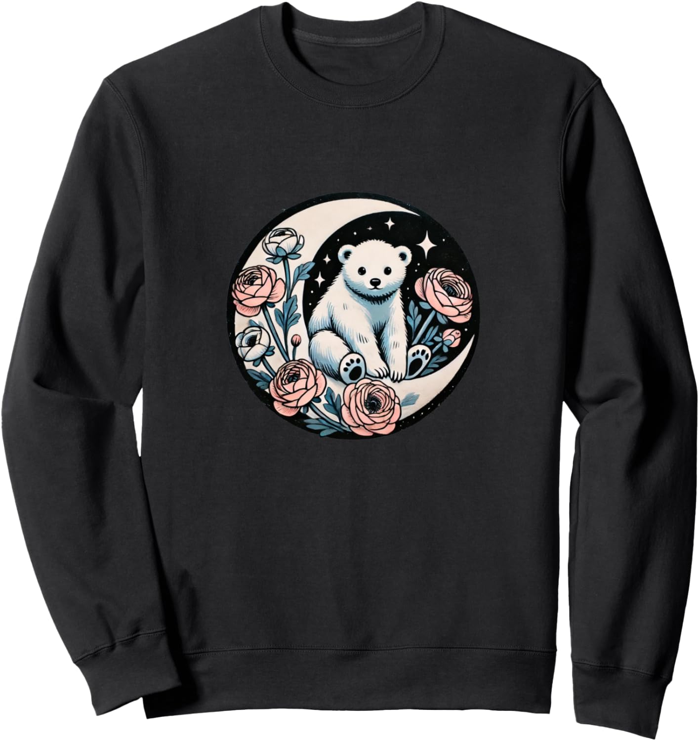 

Иллюстрация белого медведя, цветок ранункулюса, толстовка Vintage Polar Bear Lovers Snugg, Белый, Иллюстрация белого медведя, цветок ранункулюса, толстовка Vintage Polar Bear Lovers Snugg
