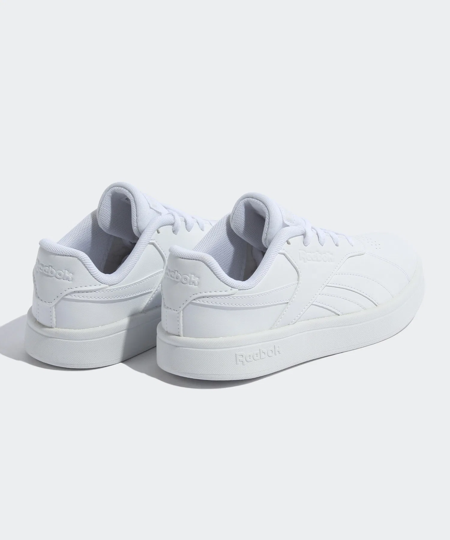 Детские кроссовки Reebok AM Court чёрно-белые — фото 3