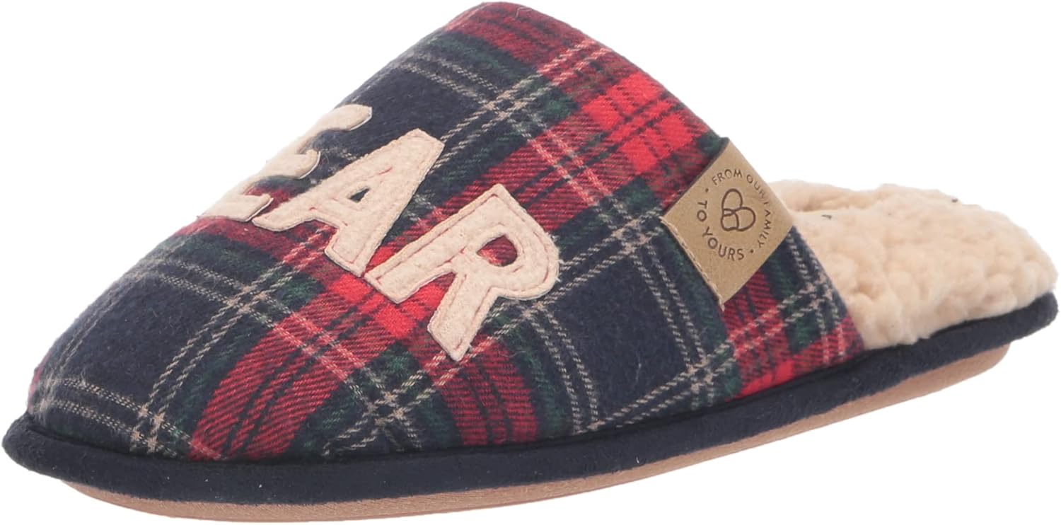 

Женские тапочки Dearfoams "Мама-медведица", темно-синий