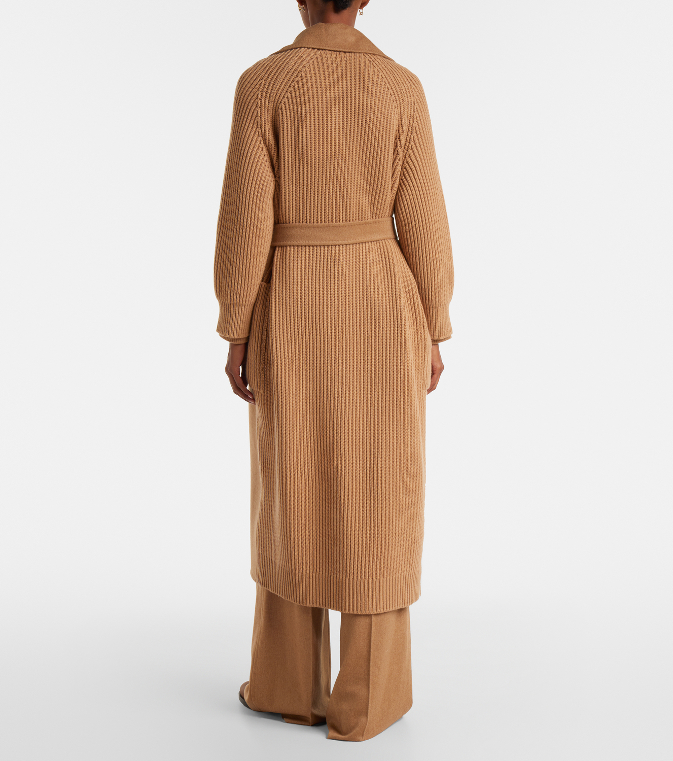 Пальто-накидка Berard из верблюжьей шерсти, шерсти и кашемира Max Mara, Cammello — фото 3
