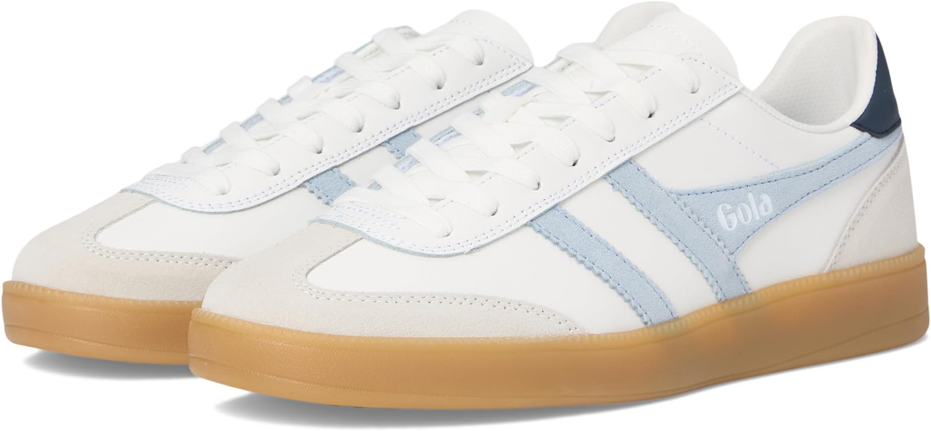 Кроссовки Gola Viper Leather, White/Air/Navy/Gum
