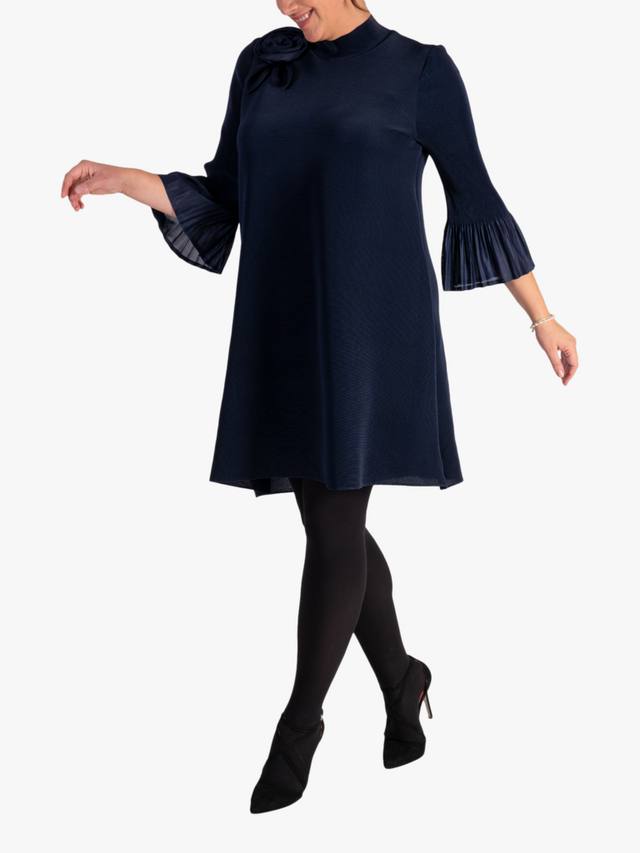 

Платье с цветочной аппликацией chesca, Navy