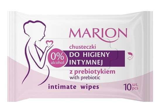

Марион, салфетки для интимной гигиены с пребиотиком, 10 шт., Marion