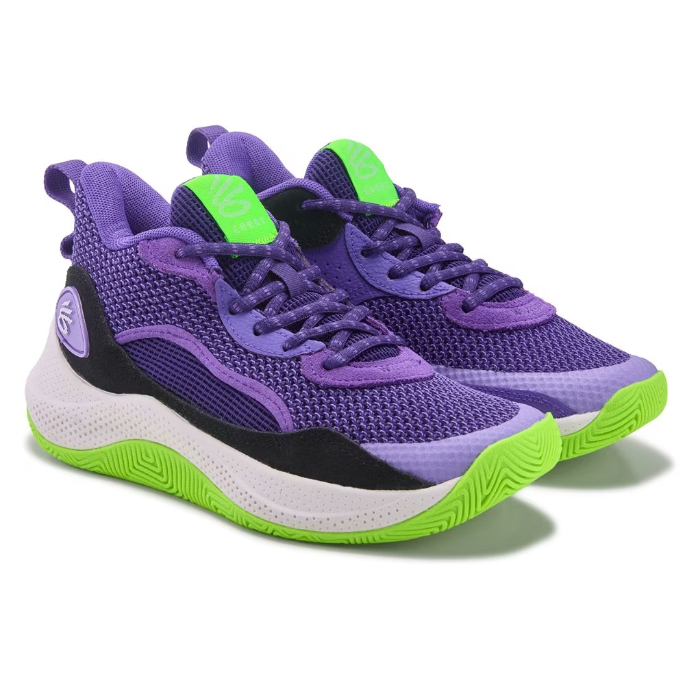 

Баскетбольные кроссовки Curry 3z24 для больших детей Under Armour, фиолетовый