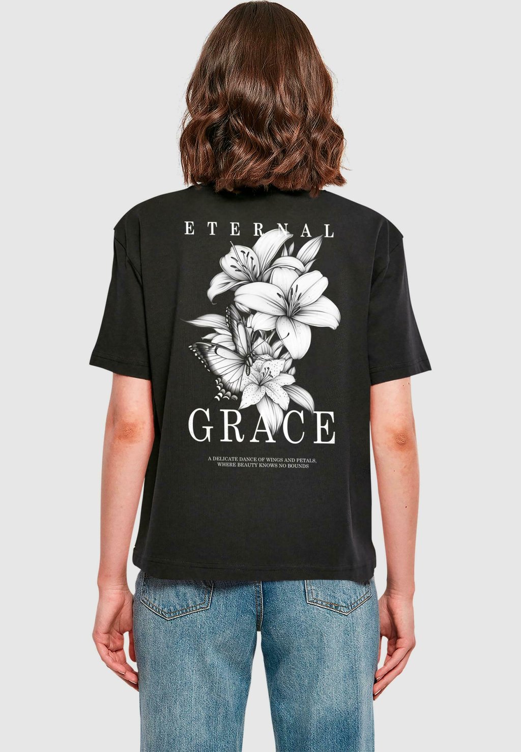 

Футболка с принтом ETERNAL GRACE Merchcode, черный