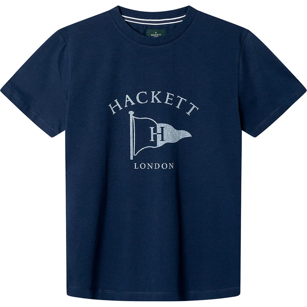 

Футболка с коротким рукавом Hackett Heritage Rgta Flag, синий