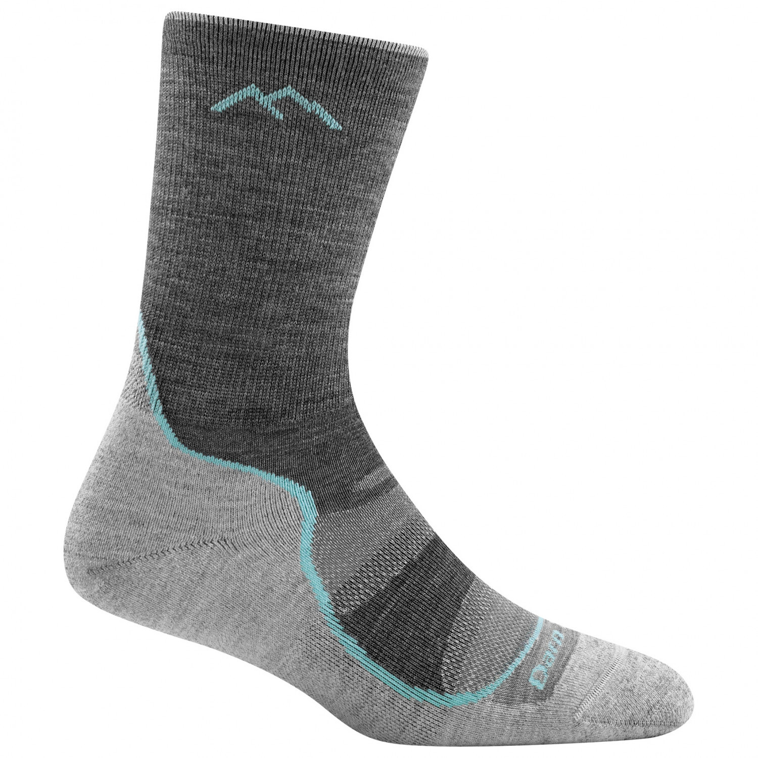 

Походные носки Darn Tough Women's Light Hiker Micro Crew Light with Cushion, цвет Slate