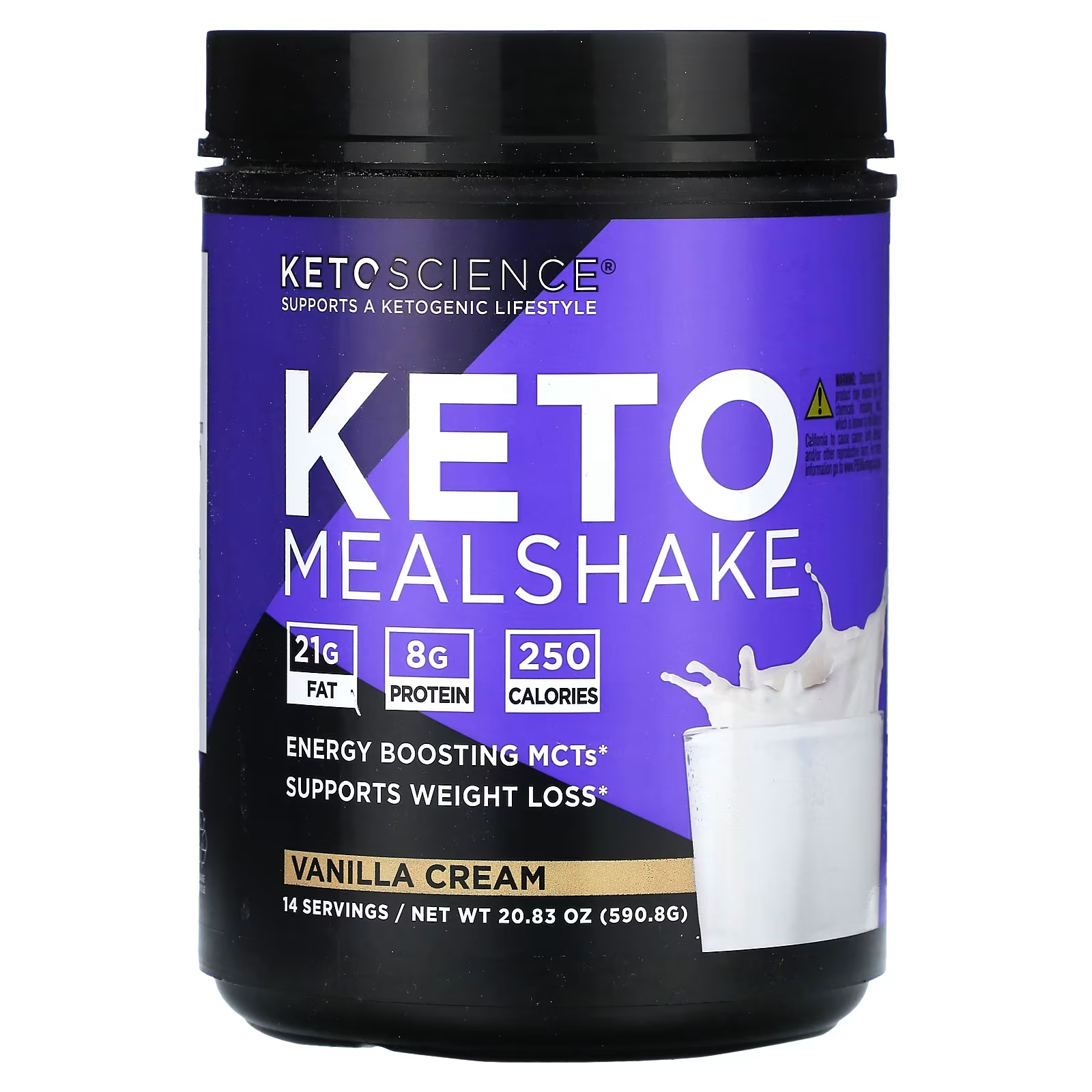 

Крем Keto Science Keto MealShake ванильный