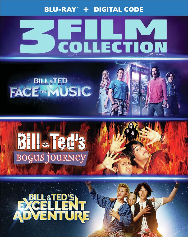 

Диск Blu-ray Bill & Ted's Excellent 3-Film Collection (Bogus Journey / Face The Music)