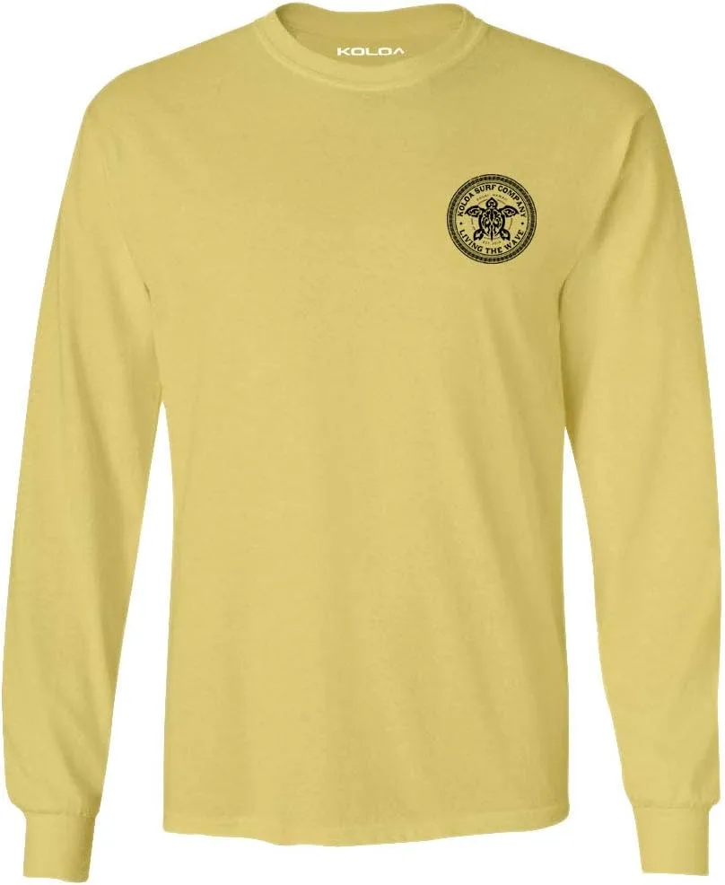 

Футболка Koloa Surf с длинным рукавом и принтом Tribal Turtle, размеры Reg, Big и Tall Koloa Surf Company