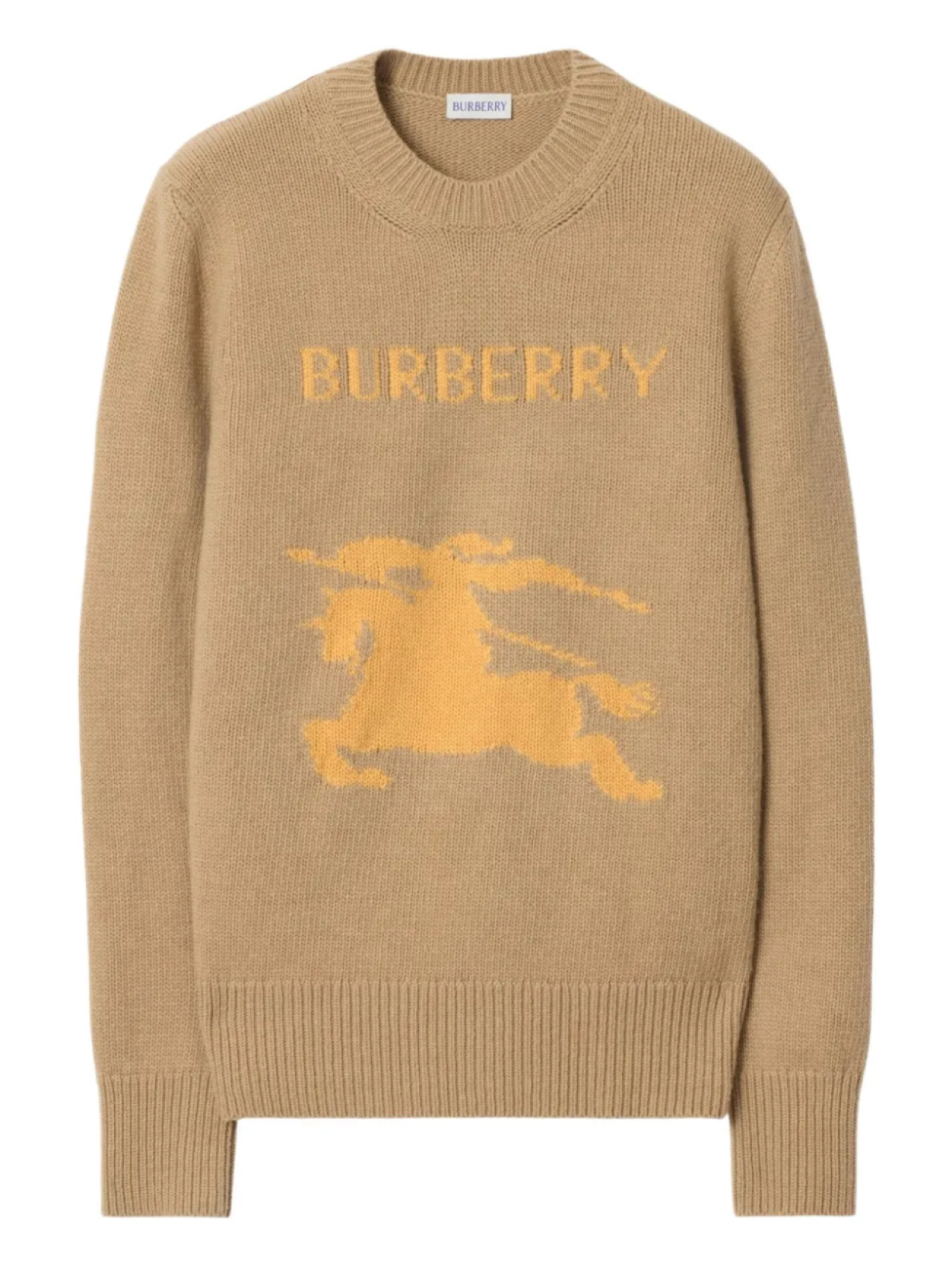 

Burberry джемпер Equestrian Knight, нейтральный