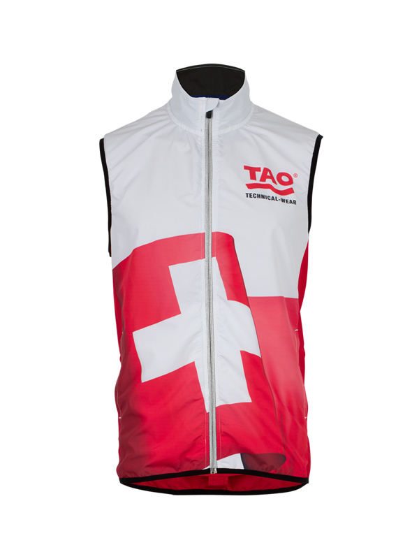 

Утепленный жилет TAO SWISS-Vest, красный