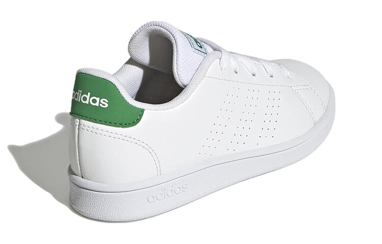ADVANTAGE Kids Скейтбординг Кроссовки Детские Низкие Белые/зеленые Adidas Neo — фото 4