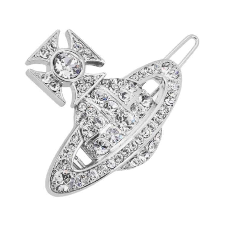 

Vivienne Westwood Оригинальный дизайн латунные заколки для волос Women's Silver
