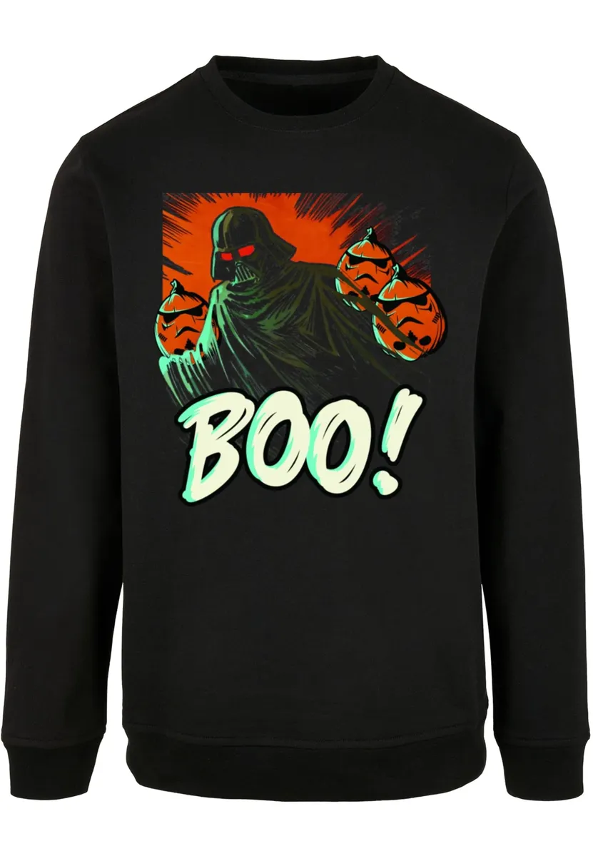 

Свитер ABSOLUTE CULT с круглым вырезом "ABSOLUTE CULT Мужской Star Wars - Darth Vader Boo Crewneck", черный