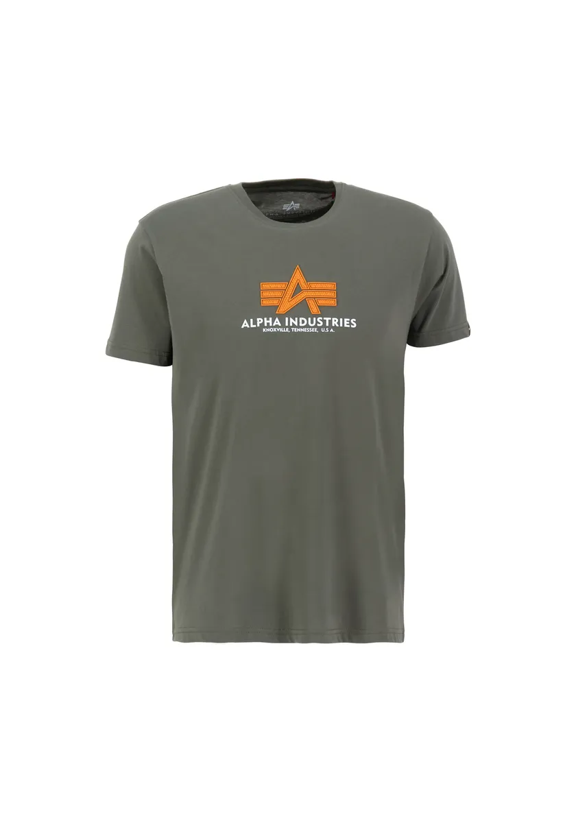 

Футболка Alpha Industries " Alpha Industries Мужская - Футболки Basic T Rubber", оливковый