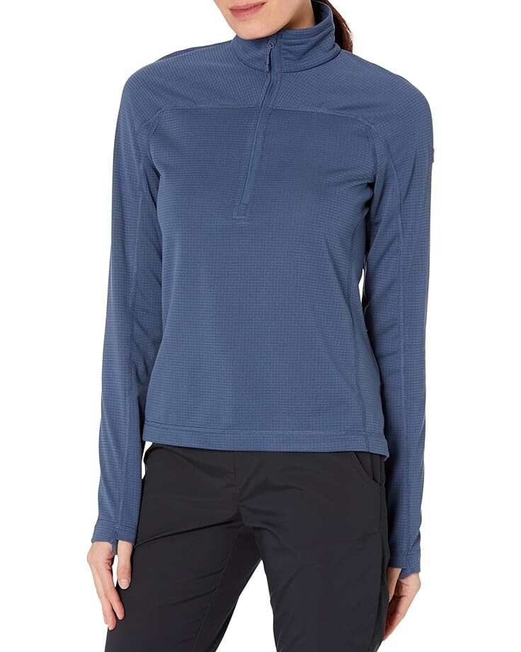 

Куртка Fjällräven Abisko Lite Fleece 1/2 Zip, цвет Indigo Blue