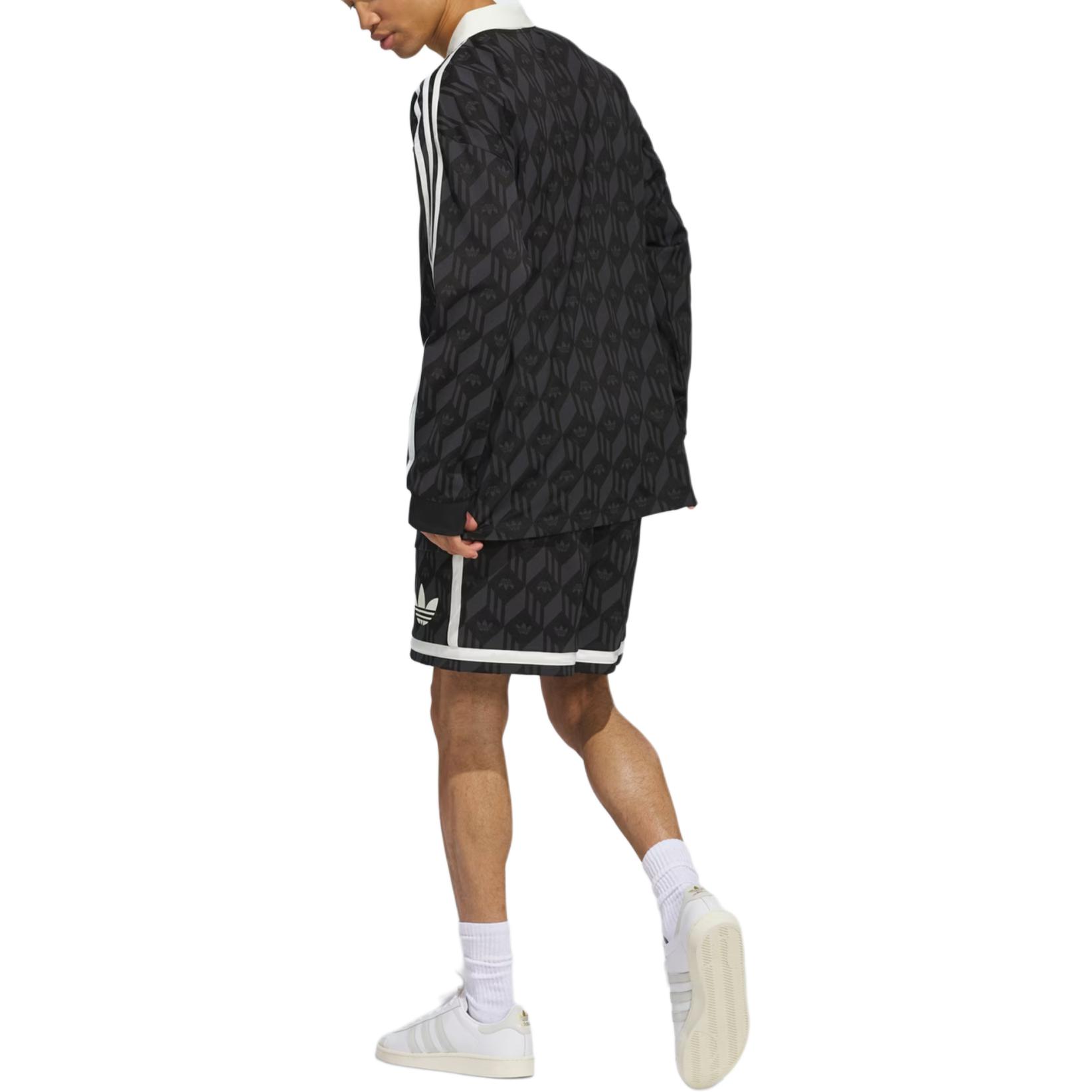 Шорты для бега Adidas Trefoil Adidas Originals, черный — фото 4