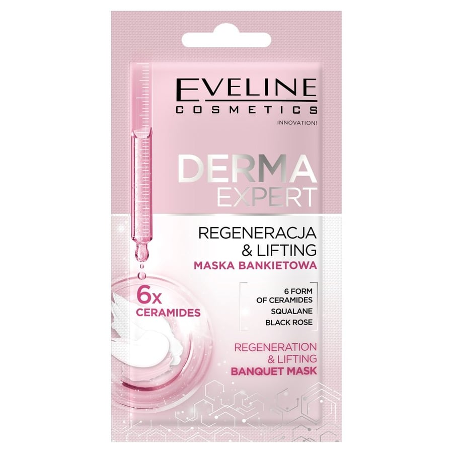 

Eveline Cosmetics Derma Expert лифтинговая и восстанавливающая маска-банкет 8 мл