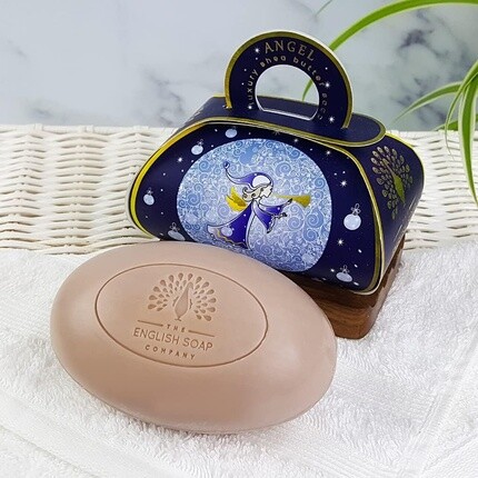 The English Soap Company Рождественское мыло для ванны «Ангел» в большой подарочной упаковке 260 г — фото 2
