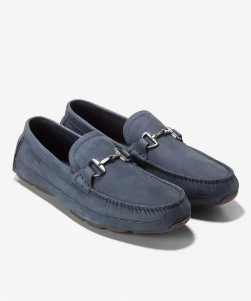 Мужские лоферы COLE HAAN Hutchinson Grand Bit Driving Loafers — фото 2
