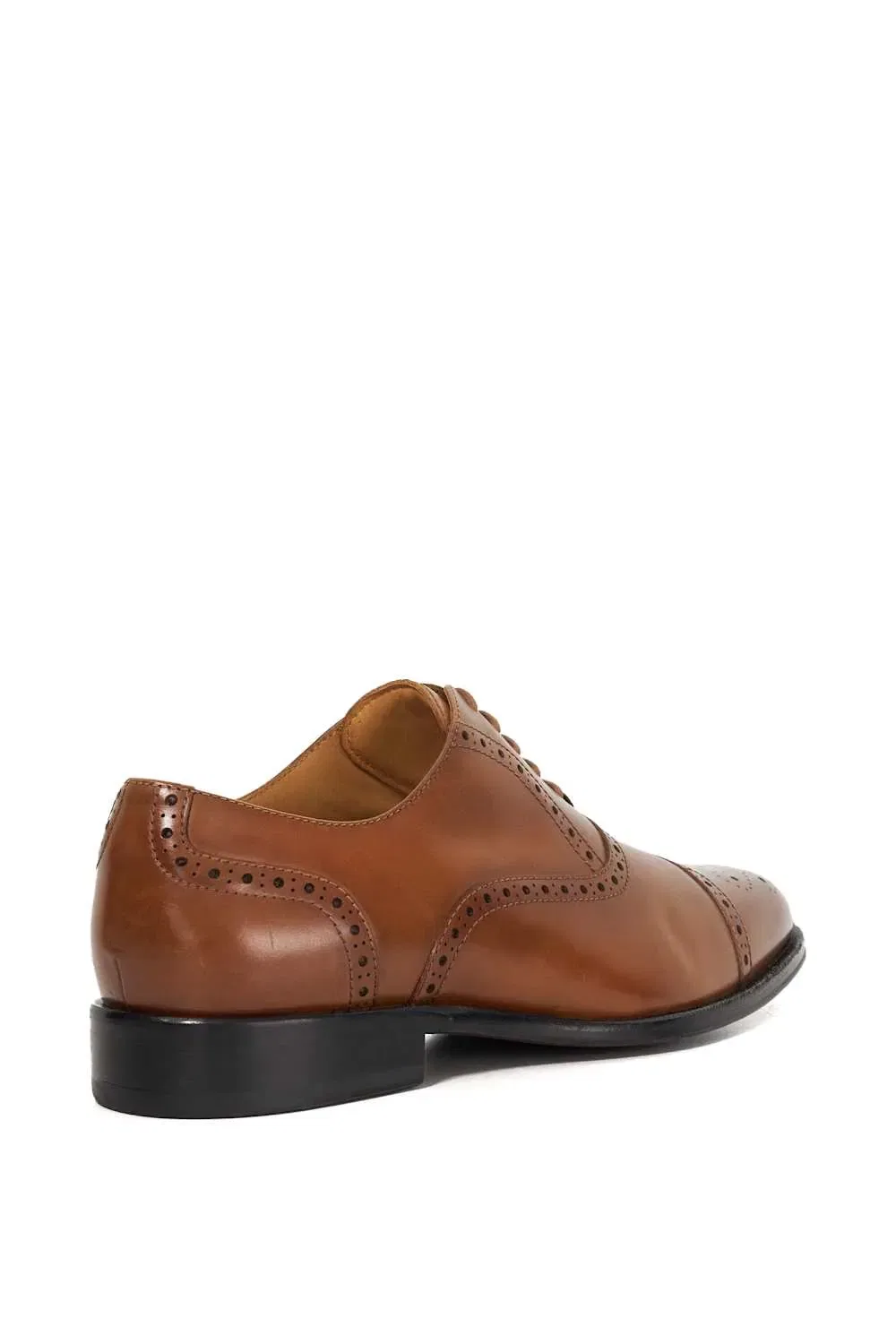 Brogues leather Dune London, коричневый — фото 3