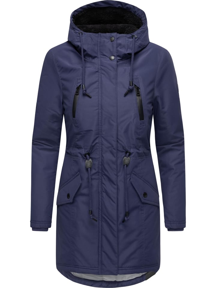 

Пуховик ragwear, цвет midnight