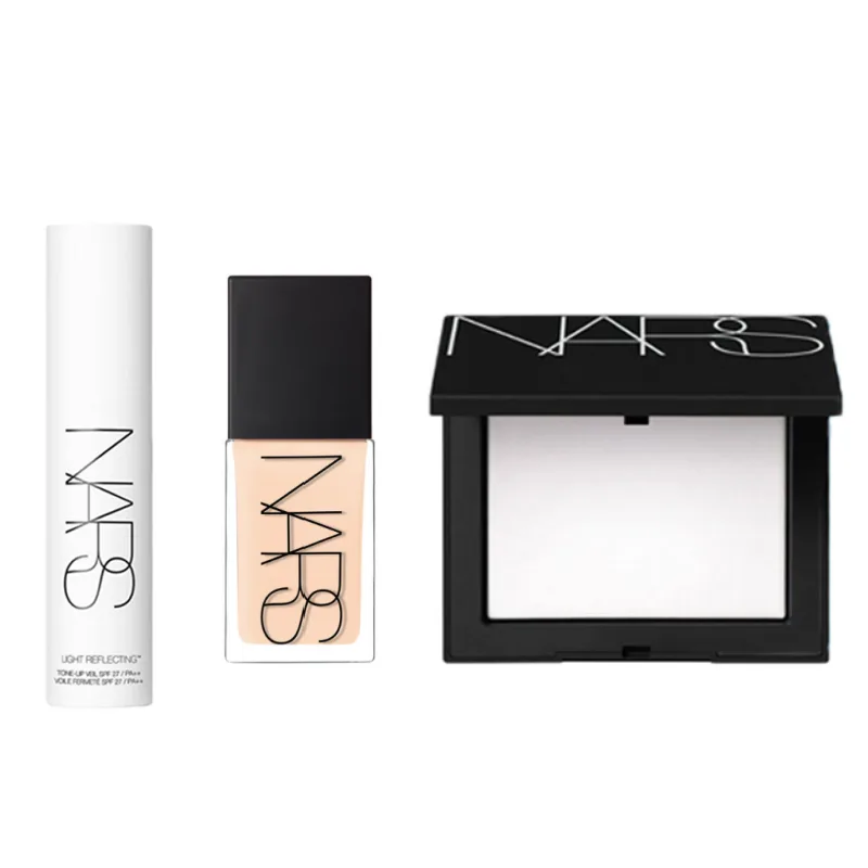 NARS Набор для макияжа Super Square Bottle Large White Cake, Liquid Foundation # L 2.5 YUKON