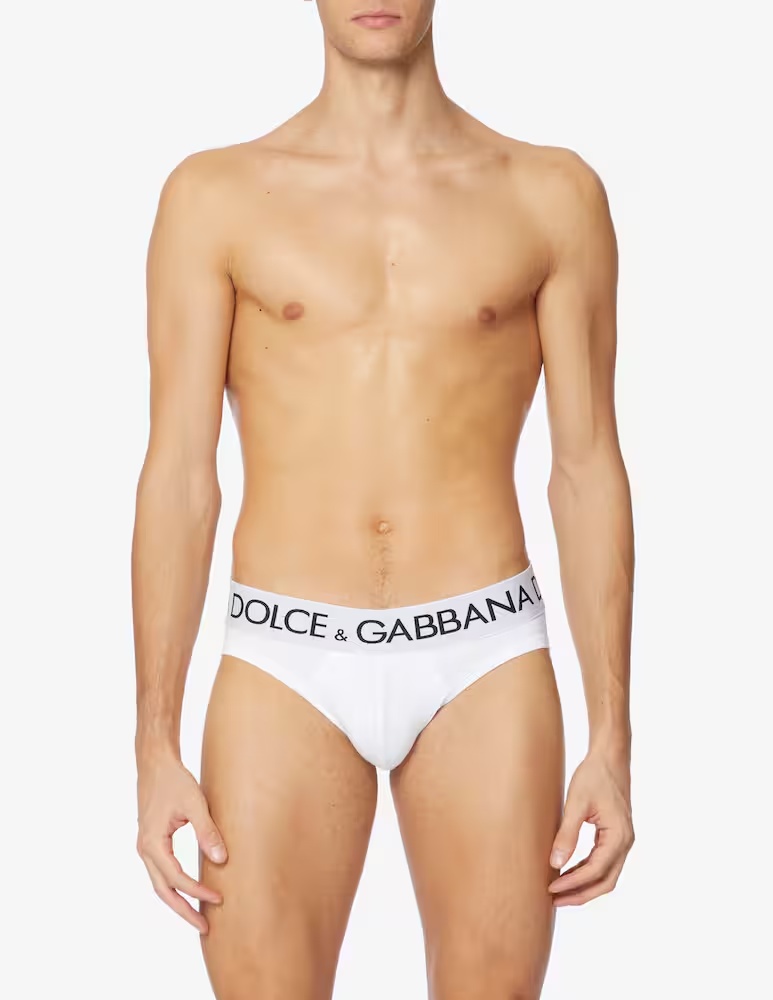 

Хлопковые трусы Dolce & Gabbana, белый