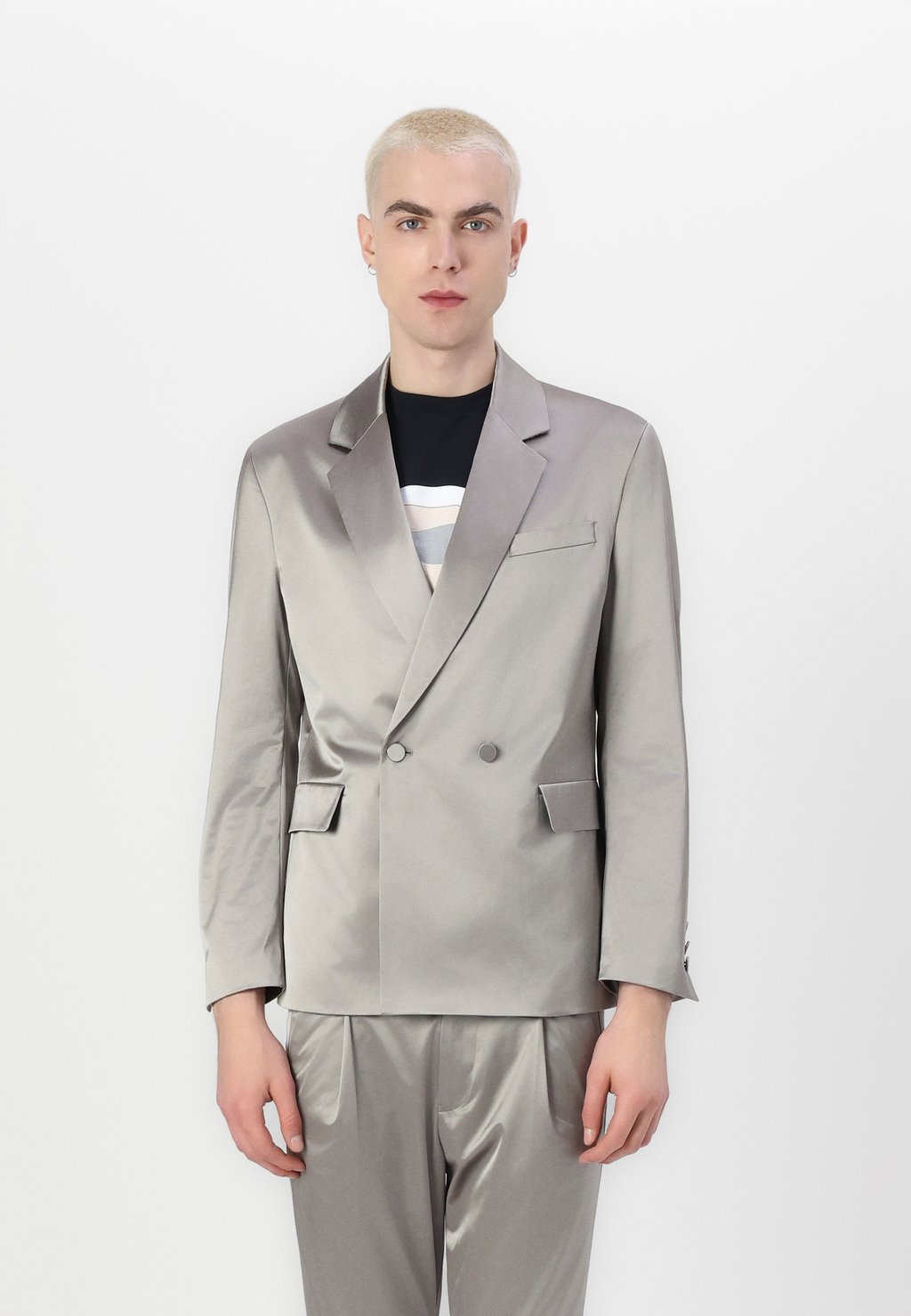 

Пиджак-блейзер TYDO - Suit jacket DRYKORN, светло-серый