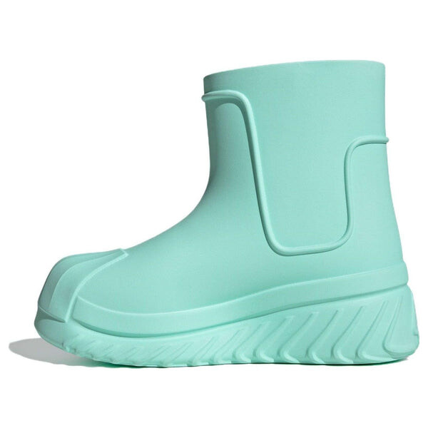 Кроссовки оригиналы adifom superstar Adidas, зеленый